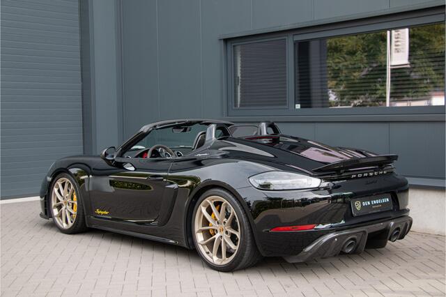 Porsche 918 Spyder 718 4.0 | Keramische | Carbon Seats | PASM + PADM | PDLS+ | Bose | Carplay | PDK | Sport Chrono Plus | Sportuitlaat | Carbon Interieur / Exterieur | PDK | 20" | Stuurverwarming | Lederpakket | Camera | Neus PPF | Glascoating | Dealer O.H