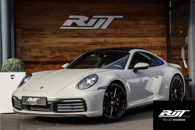 Porsche 992 911 450PK 3.0 Carrera 4 S **4w Steering/Schuif-kantel/Sport-uitlaat/Sport-Stoelen/Sportchrono/Ventilatie**