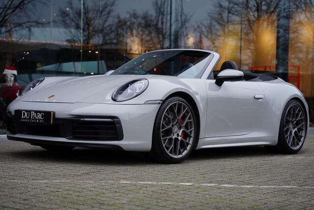 Porsche 992 911 Cabriolet 3.0 Carrera 4 S Krijtgrijs Sportuitlaat Bose