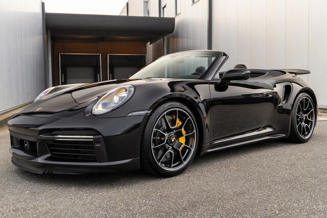 Porsche 992 911 Turbo S Cabriolet - Deep Black Metallic - Burmester