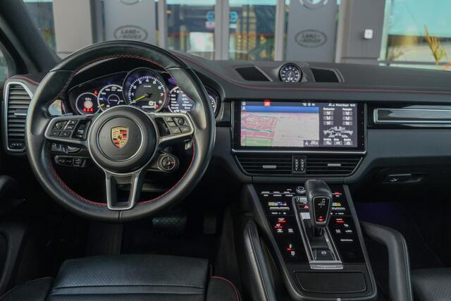 Porsche CAYENNE Coupé 3.0 E-Hybrid Panoramadak 4-Wielsturing Bose Head-up Trekhaak Rode stiksels 1e eigenaar NLauto 21" LMV