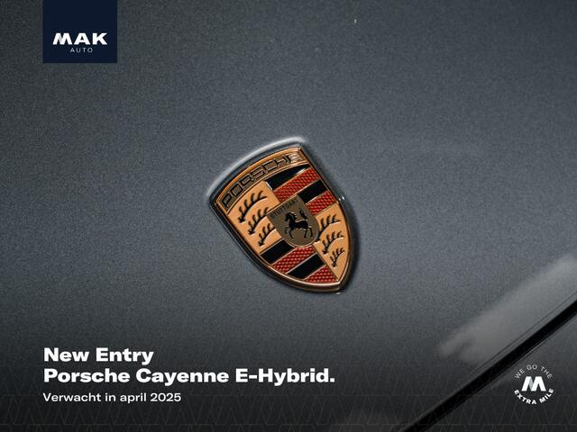 Porsche CAYENNE 3.0 E-Hybrid, SportDesign, pano, 22", tr.haak, Bose, luchtv., ACC, privacy