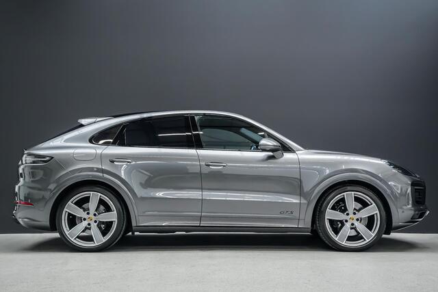 Porsche CAYENNE Coupé 4.0 460pk GTS |sport design|sport chrono|sportuitlaat|luchtvering|Bosé|HUD|Apple Carplay|360 camera|panoramadak|memory|PDLS +|stoelventilatie|blind spot|22"|