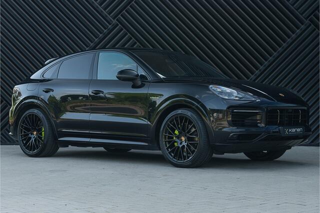 Porsche CAYENNE Coupé 3.0 E-Hybrid Sport Design ACC Pano GTS stoel PDLS+ Matrix AchterasBest. Sport Chrono 360Cam Luchtv. Trekhaak