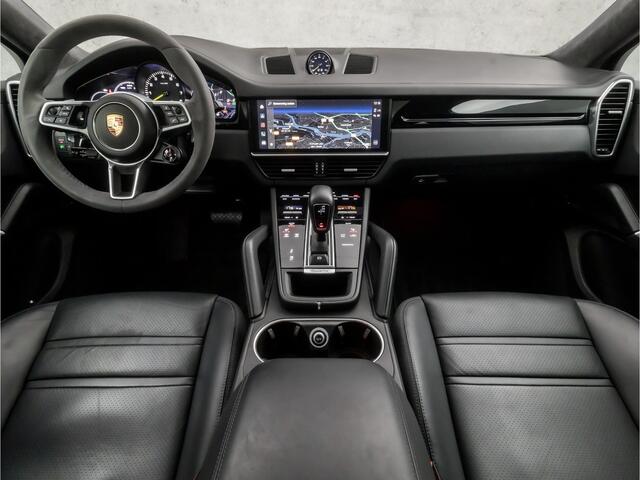 Porsche CAYENNE Coupé 3.0 E-Hybrid SportDesign 463Pk Automaat (SPORTCHRONO PAKKET, PANORAMADAK, ALCANTARA STUUR EN HEMEL, APPLE CARPLAY, LUCHTVERING, KUIPSTOELEN, SFEERVERLICHTING, 360 CAMERA, HEAD-UP DISPLAY, NIEUWSTAAT)
