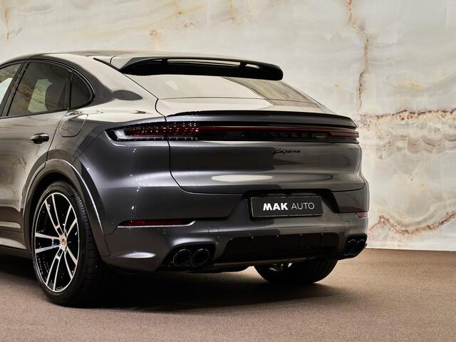 Porsche CAYENNE Coupé 3.0 E-Hybrid, SportDesign, Bose, pano, luchtv., matrix-LED, memory, sportchrono, 22", tr.haak, camera, keyless, privacy