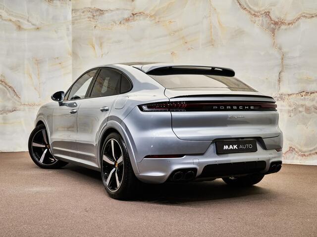 Porsche CAYENNE Coupé 3.0 E-Hybrid, Burmester, Exclusive Manufaktur, SportDesign, 4W-best, luchtv., memory, bijrijdersdisplay, matrix-LED, tr.haak, 22", ACC, HUD, NP184k