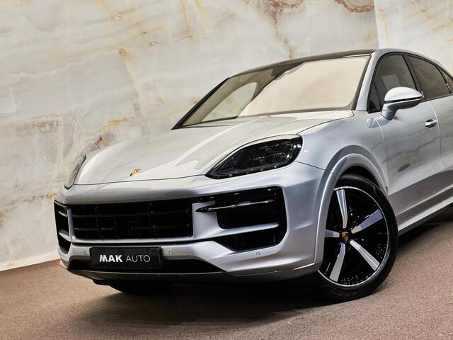 Porsche CAYENNE Coupé 3.0 E-Hybrid, Burmester, Exclusive Manufaktur, SportDesign, 4W-best, luchtv., memory, bijrijdersdisplay, matrix-LED, tr.haak, 22", ACC, HUD, NP184k