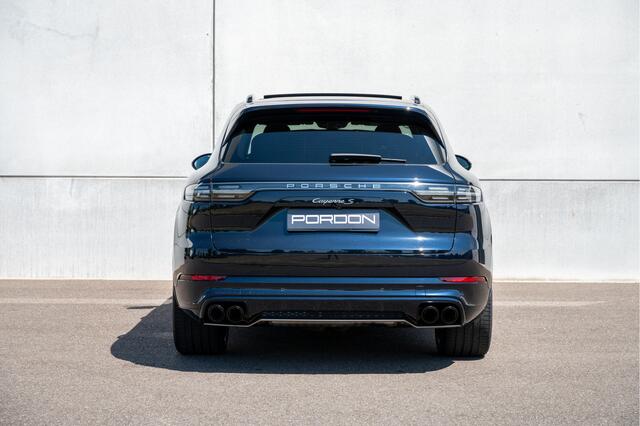 Porsche CAYENNE 2.9 S PDLS+ | Luchtvering | 21" LMV | 20" Remmen | Midnight Blue | Porsche Approved