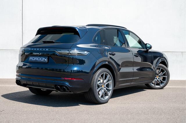 Porsche CAYENNE 2.9 S PDLS+ | Luchtvering | 21" LMV | 20" Remmen | Midnight Blue | Porsche Approved