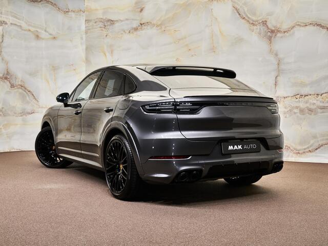 Porsche CAYENNE Coupé 3.0 E-Hybrid, SportDesign, Burmester, PDLS, sp.chrono, sp.uitlaat, pano, luchtv., tr.haak, HUD, topview, memory, stl.ventilatie, 22", softclose, privacy