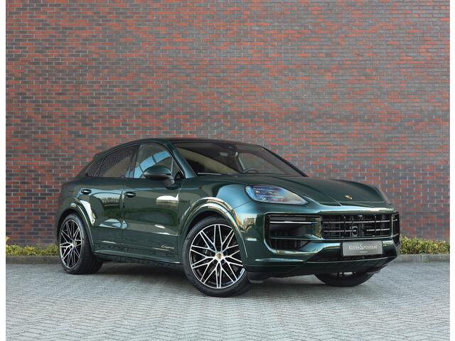 Porsche CAYENNE Coupé 3.0 E-Hybrid | PTS Goodwood Green - Pano - Luchtvering