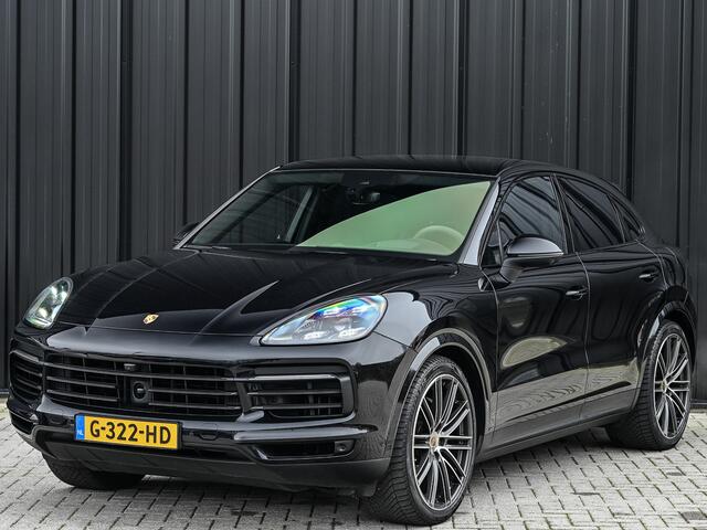 Porsche CAYENNE Coupé 3.0 E-Hybrid · Sport Chrono · NL-auto · Panoramadak · Bose Sound · Keyless · 360 Camera · 4 Wheel steering · Adaptive Cruise · Memory Seats · Nachtzicht assistent · Trekhaak