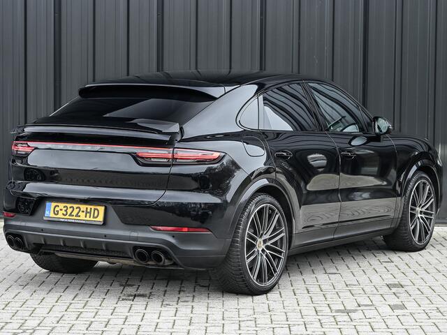 Porsche CAYENNE Coupé 3.0 E-Hybrid · Sport Chrono · NL-auto · Panoramadak · Bose Sound · Keyless · 360 Camera · 4 Wheel steering · Adaptive Cruise · Memory Seats · Nachtzicht assistent · Trekhaak