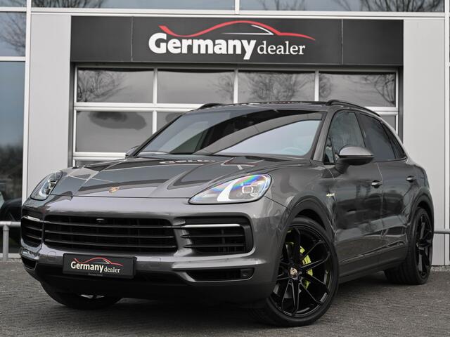 Porsche CAYENNE 3.0 E-Hybrid Lucht Pano Zetels 22-inch 360-Cam Sport-Chrono Tr.Haak M-Led