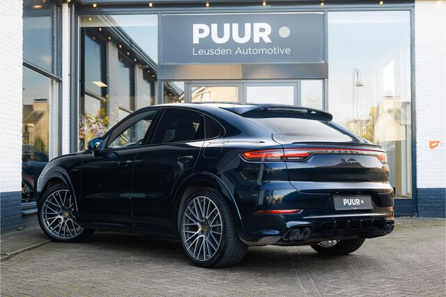 Porsche CAYENNE Coupé 3.0 E-Hybrid Platinum Edition Sport Design - Moonlight Blue - 360 view - Trekhaak
