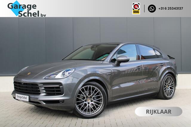 Porsche CAYENNE Coupé 3.0 E-Hybrid - Luchtvering - Sport Chrono - 360 Camera - Adapt Sportstoelen - Leder - Carplay/Android - Rijklaar
