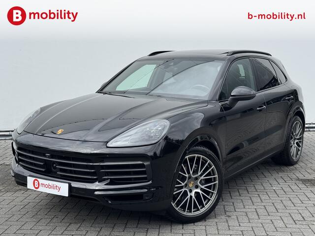 Porsche CAYENNE 3.0 E-Hybrid Platinum Edition Sport Chrono Pakket Trekhaak 3500kg Dealer onderhouden! | PDLS | Panoramadak | Stoelverwarming/Ventilatie | BOSE | 360 Camera