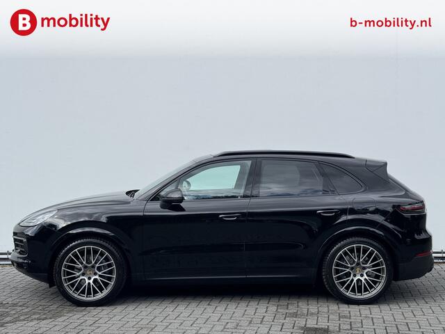 Porsche CAYENNE 3.0 E-Hybrid Platinum Edition Sport Chrono Pakket Trekhaak 3500kg Dealer onderhouden! | PDLS | Panoramadak | Stoelverwarming/Ventilatie | BOSE | 360 Camera