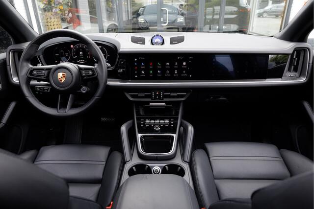 Porsche CAYENNE 3.0 E-Hybrid Sport Design Pano - Passenger Display - 18-weg Zetels