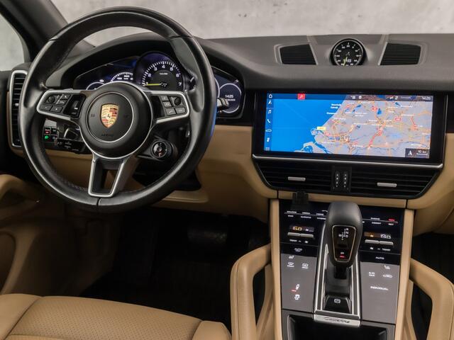 Porsche CAYENNE 3.0 E-Hybrid Sport 463Pk (SPORTCHRONO PAKKET, LUCHTVERING, SOH 95%, APPLE CARPLAY, MEMORY SEATS, STOELVERWARMING, GETINT GLAS, CAMERA, NIEUWSTAAT)