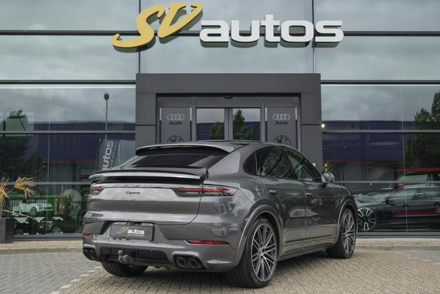 Porsche CAYENNE Coupé 4.0 V8 Turbo S 680pk E-Hybrid Panoramadak 4-wielsturing Trekhaak PDCC BOMVOL 1e Eigenaar NLauto 22" LMV