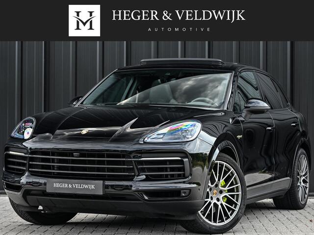 Porsche CAYENNE 3.0 E-Hybrid Platinum Edition | Panoramadak | 360 Camera | Bose | Sport Chrono | Ambiance Verlichting | Stoelverwarming V+A | Luchtvering |