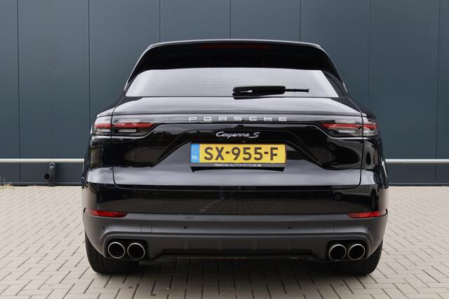 Porsche CAYENNE 2.9 S | 441pk | NL Auto | Sport Chrono | PASM | PDLS | 18-weg Stoelen | Bose | 21 Inch | 360 Camera | Keyless | Dode-hoek detectie |