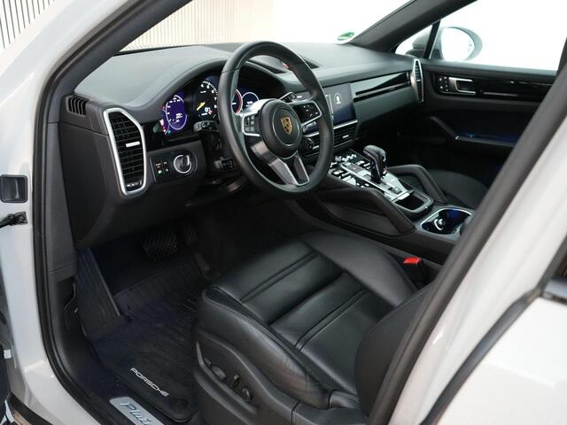 Porsche CAYENNE 3.0 E-Hybrid |sportdesign|krijt|panoramadak|Bose|PASM|sportuitlaat|memory|Apple Carplay|blind spot|PDLS|360 camera|stoelverwarming|22" sport classic|