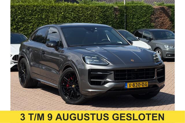 Porsche CAYENNE Coupé 3.0 E-Hybrid / SOH 91,4% / Trekhaak / Panoramadak / 360Camera / Head-up / Passenger Display / Keyless / Sportdesign+Chrono / 22'' / Keyless / Laser LED / Sportuitlaat / Bose / Stoelventilatie+Verwarmd