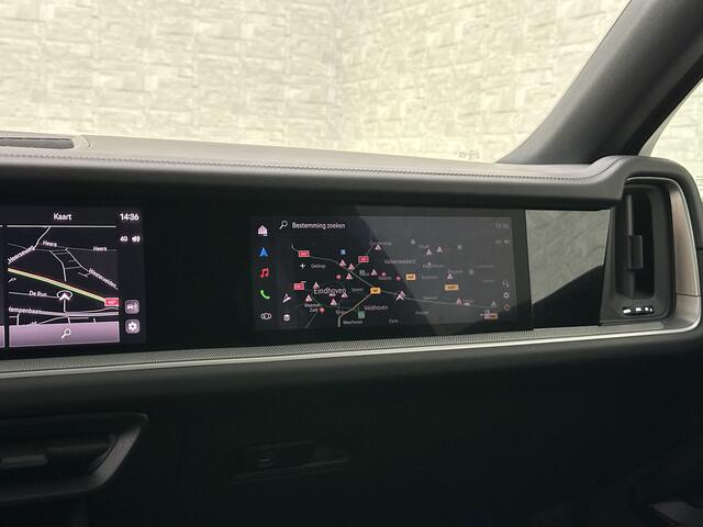 Porsche CAYENNE Coupé 3.0 E-Hybrid | Passenger Display | 360 Camera | Sport-Design | ACC | Sport-Chrono | Soft-Close | BOSE | Panorama | Trekhaak 3500kg trekgewicht | 4-Zone Clima | Matrix-LED | Keyless-Entry | Sfeerverlichting | Luchtvering | 22 Inch | Leder Dashboard |
