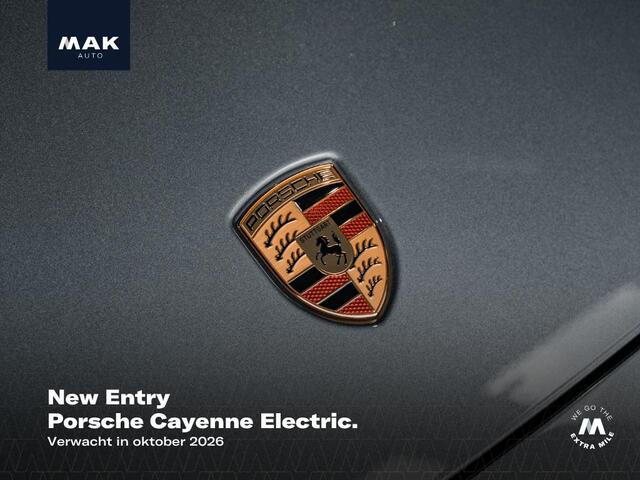 Porsche CAYENNE Electric , Burmester, SportDesign, pano, 4W-best., tr.haak, luchtv., memory, HUD, ACC, privacy