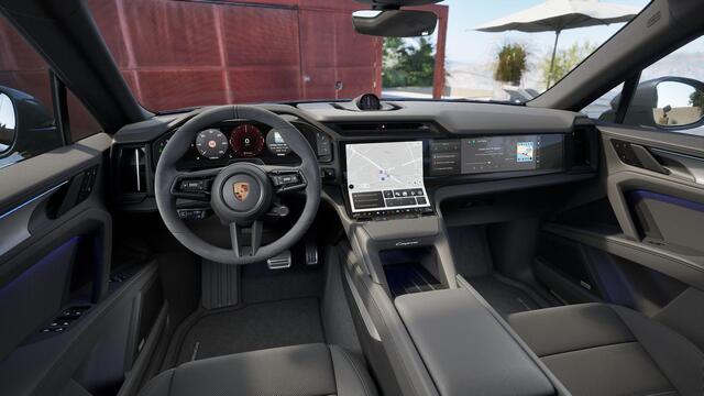 Porsche CAYENNE Electric , SportDesign, pano, 4W-best., tr.haak, Bose, luchtv., memory, HUD, ACC, privacy