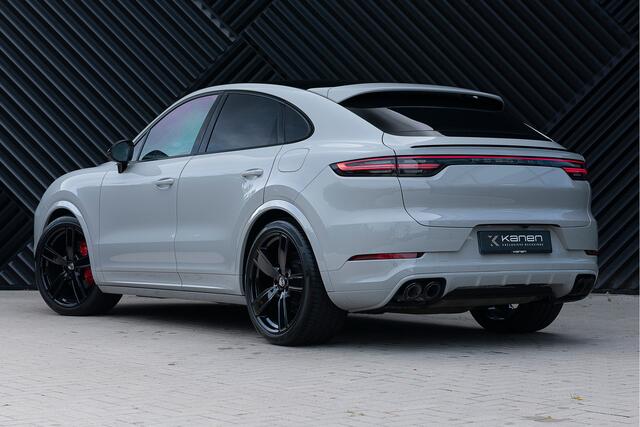 Porsche CAYENNE Coupé 3.0 E-Hybrid Sport Design Pano GTS stoel PDLS Matrix Sport Chrono Softcl. Nachtz. 360Cam Luchtv. Trekhaak