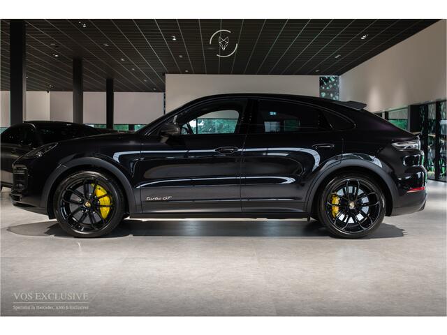 Porsche CAYENNE Coupé 4.0 Turbo GT Carbon|Manufaktur|Ceramic|Burmester 3D|Stoelventilatie|18-voudig|Innodrive|Softclose|360°|Keyless|HUD|Approved t/m 06-08-2027|New service