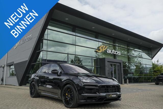 Porsche CAYENNE Coupé 4.0 V8 Turbo S 680pk E-Hybrid Panoramadak *SOH 89%* Keramisch *BTW* Massage Trekhaak Stoelkoeling Luchtvering