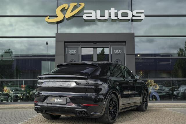 Porsche CAYENNE Coupé 4.0 V8 Turbo S 680pk E-Hybrid Panoramadak *SOH 89%* Keramisch *BTW* Massage Trekhaak Stoelkoeling Luchtvering