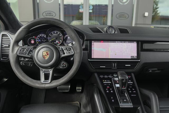 Porsche CAYENNE Coupé 4.0 V8 Turbo S 680pk E-Hybrid Panoramadak *SOH 89%* Keramisch *BTW* Massage Trekhaak Stoelkoeling Luchtvering