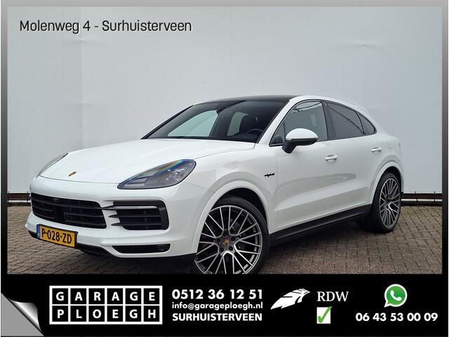 Porsche CAYENNE Coupé 3.0 E-Hybrid Pano Trekhaak(3500) 360° Adapt.Cruise Memory Leder