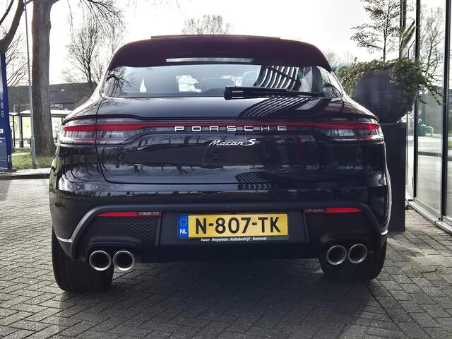 Porsche MACAN 2.9 S | Panodak | Luchtvering | Matrix LED | Leer | Navigatie | 20 inch | Adaptive Cruise Control