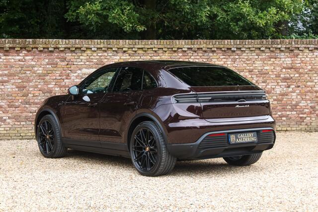 Porsche MACAN 4S "Copper Ruby Metallic" PRICE INCL. VAT! "Copper Ruby Metallic" over the optional leatherpackage in black, Well-equipped with options such as a panoramic roof and RS Spyder Design wheels,"Complete Porsche dealer history since new", 1 owner- Dealer quality condition,Electric cars just aren't for us - but this is a pretty cool car (and faster than our Countach),"In 40 years this will be a classic Porsche - How remarkable"