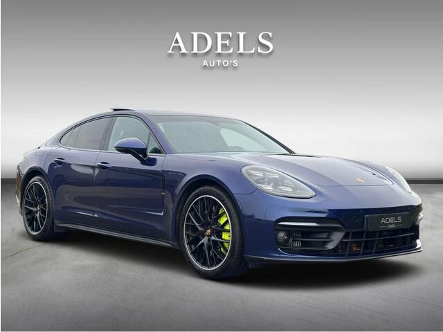 Porsche PANAMERA 2.9 4S E-Hybrid Sportchrono HUD Softclose ACC 4-Wielbesturing Sportuitlaat Bose Carplay PDLS+ Gentiaan Blauw NL Auto NAP