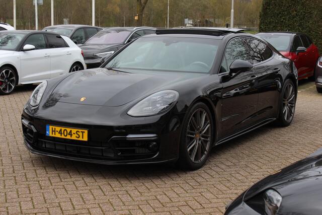 Porsche PANAMERA 2.9 4 E-Hybrid / NL Auto / 67.531 km / Panoramadak / 360Camera / Achterasbesturing / Carbon intr. / Softclose / Luchtvering / Adaptieve stoelen / 21'' / Keyless / Matrix LED / Sportdesign+Chrono / Bose / Sp