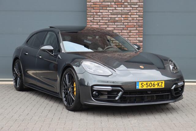 Porsche PANAMERA Sport Turismo 4.0 Turbo S E-Hybrid | 630pk | Luchtvering | Achterasbesturing | Burmester | Massage | HUD | Stoelventilatie | Panoramadak | Verwarmd Stuurwiel | ACC | Exclusive Design |