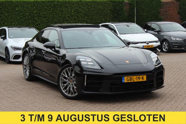 Porsche PANAMERA 2.9 4 E-Hybrid / Panoramadak / 360Camera / Adaptieve Stoelen / Matrix LED / 21'' / Bose / Sportchrono / Luchtvering / Stoelverwarming / Dodehoek / DAB / ACC