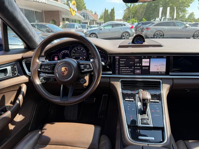 Porsche PANAMERA Sport Turismo 2.9 4S E-Hybrid / Panoramadak / 360Camera / Head-up / Achterasbesturing / Softclose / Bose / 21'' / Keyless / CarPlay / Sportdesign+Chrono / Sportuitlaat / Matrix / Dodehoek / DAB / ACC