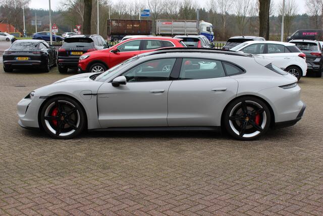 Porsche Taycan Sport Turismo 4S 93 kWh / Panoramadak / 360Camera / Head-up / Accu Performance+ / 21'' / Achterasbesturing / Luchtvering / Keyless / Stoel+Stuurverwarming / DAB / ACC