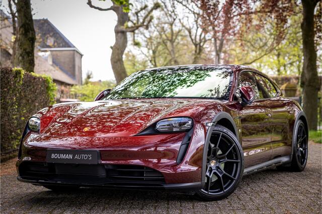 Porsche Taycan Cross Turismo 4 93 kWh Panorama 18-Wegs Stoelventilatie Passenger Display