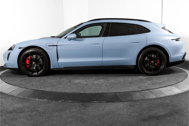 Porsche Taycan Sport Turismo GTS 93 kWh | SOH 95% | Sport Chrono | Pano | Luchtvering | Bose | ACC | 360 Camera | Stoel-+Stuuverw. | RS Spyder velgen 21" |