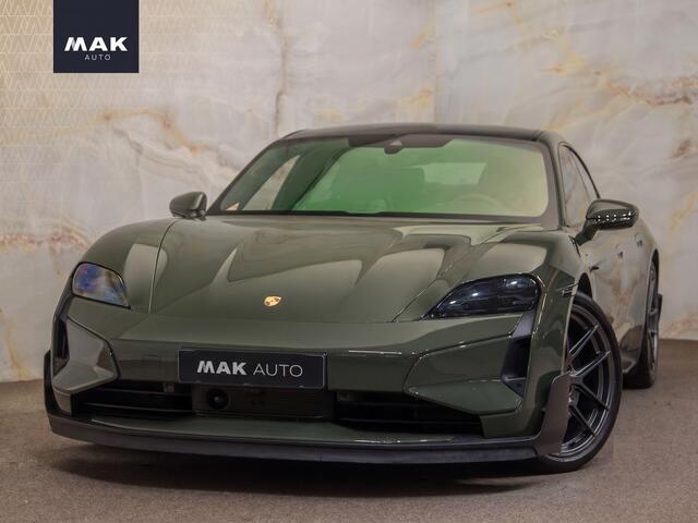 Porsche Taycan Turbo GT , NL-auto, PTS Blackolive , ceramic, kuipstoelen, pano, InnoDrive, Burmester, HUD, Active Ride, NP284k